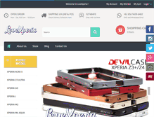 Tablet Screenshot of lovexperia.com